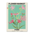 flower market gallery wall canvas wall art aesthetic posters roomtery
