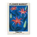 flower market gallery wall canvas wall art aesthetic posters roomtery