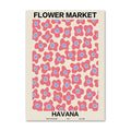 flower market gallery wall canvas wall art aesthetic posters roomtery
