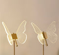 golden butterfly metal table lamp acrylic night light roomtery