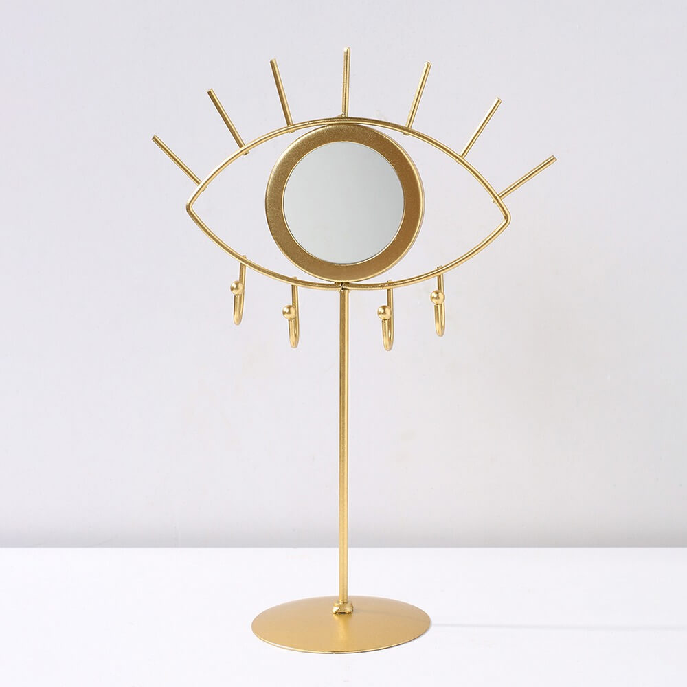 golden eye table top jewelry holder stand organizer roomtery