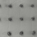 grey pom pom plush tassels soft aesthetic bedroom bedding set roomtery