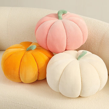 pumpkin throw pillow aesthetic decor plush toy pumpkin cushion decor roomtery