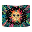 Burning Tropical Sun Tapestry