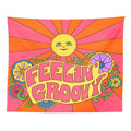 indie room aesthetic decor tapestry feeling groovy print roomtery