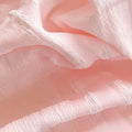kawaii aesthetic korean riibed ruffle bedding set roomtery