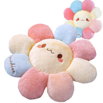 Kawaii Flower Plush Pillow