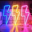 Lightning Bolt Neon Sign