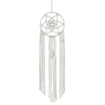 macrame wall hanging decor aesthetic dreamcatcher round star shape roomtery