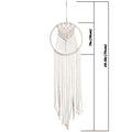 macrame wall hanging decor aesthetic dreamcatcher round shape roomtery