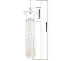 macrame wall hanging star shaped dream catcher boho aesthetic room decor