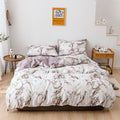 trending viral marble duvet cover bed sheets aesthetic bedding set roomtery