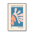 henri matisse vintage poster abstract cut out prints aesthetic room