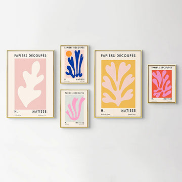 Matisse Cut Outs Canvas Posters