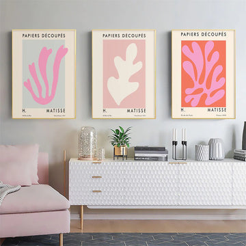 Matisse Cut Outs Canvas Posters