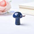 Crystal Mushroom Sculpture Crystal Sculptures Hand Carved Gemstone Mushrooms Decor Stone and Crystals Figurine roomtery