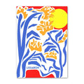 vibrant colorful flower market modern aesthetic canvas wall art prints roomtery