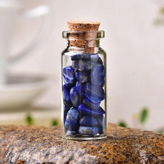 natural crystals decor flask desk accessory fairycore aesthetic room roomtery