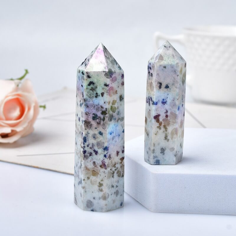 natural jasper crystal aesthetic desk decor roomtery
