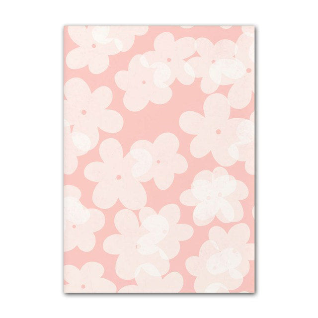 pastel aesthetic flower market canvas wall art floral print posters roomtery