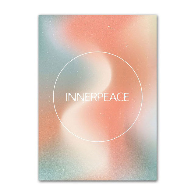 vintage pastel gradient canvas wall art aesthetic posters roomtery