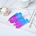 natural crystal decor pink blue color tower shaped pointer crestal aesthetic decor roomtery