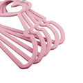 aesthetic room pink heart shaped hangers roomtery