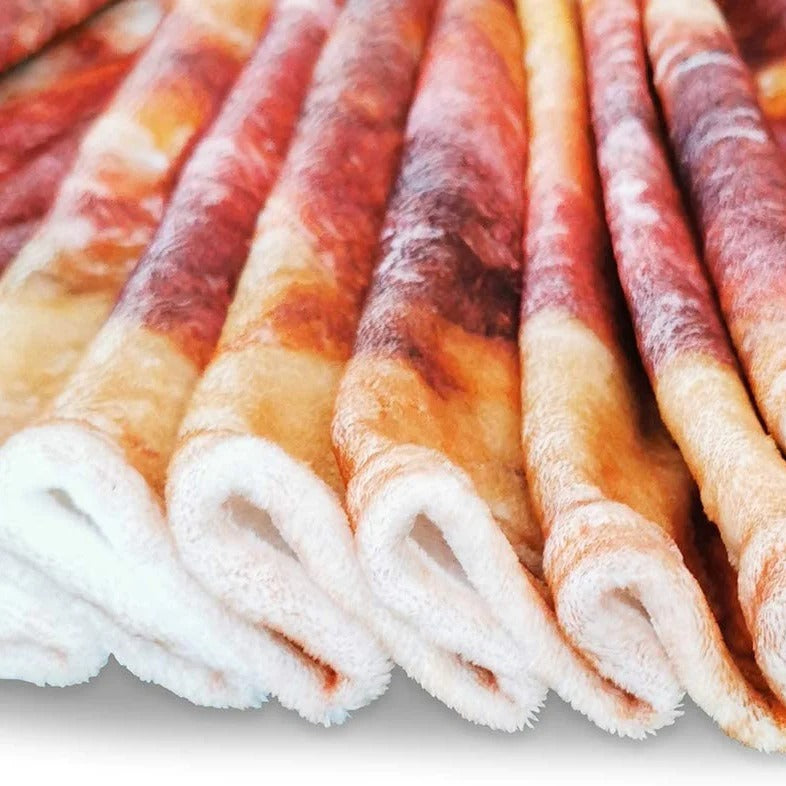 fluffy furry plush pizza margarita blanket fun meme aesthetic throw blanket roomtery