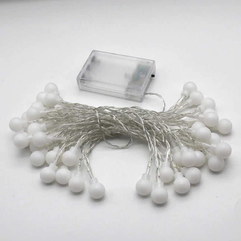 roomtery aesthetic warm light bulb string light set