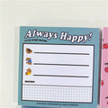 cutee daily stickers to do list pack aesthetic room roomtery