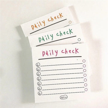 Daily Check Stickers