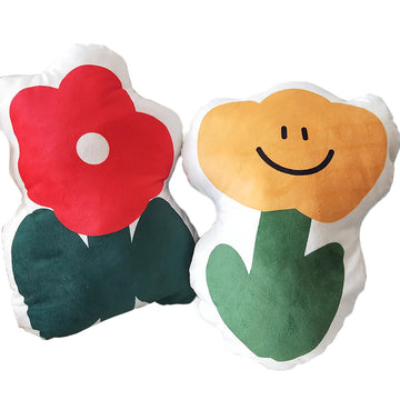 Happy Flower Decorative Pillow