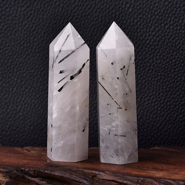 Turmaline roomtery natural crystal