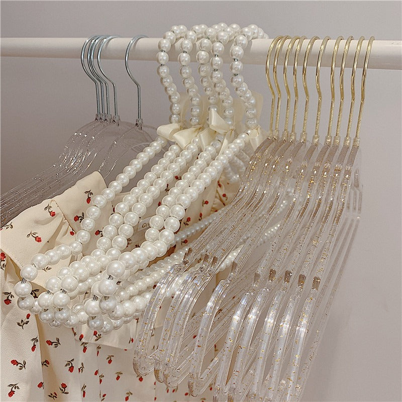 aesthetic room white pearl hanger roomtery