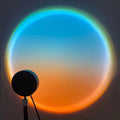 aesthetic sunset lamp sunset projector halo lamp the sun light projector roomtery