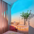 aesthetic sunset lamp sunset projector halo lamp the sun light projector roomtery