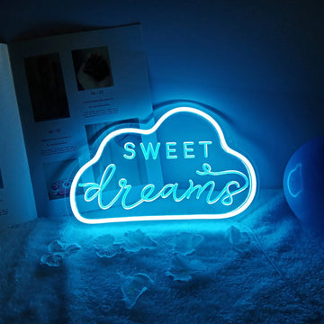 Sweet Dreams Cloud Neon Sign