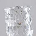 rose diamond crystal led lamp sparkling night light shimmering acrylic lamp aesthetic LED light table lamp roomtery
