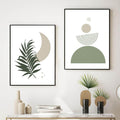 sage green matisse gallery wall art aesthetic canvas posters roomtery