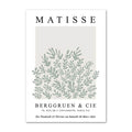 sage green matisse gallery wall art aesthetic canvas posters roomtery