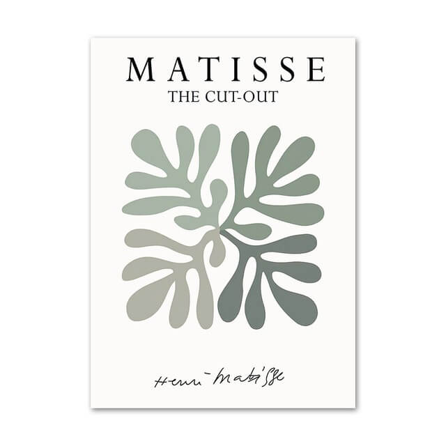sage green aesthetic posters matisse gallery wall art roomtery