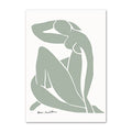 sage green aesthetic posters matisse gallery wall art roomtery