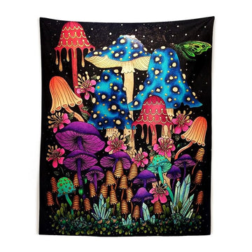 Sluggy Mushrooms Tapestry