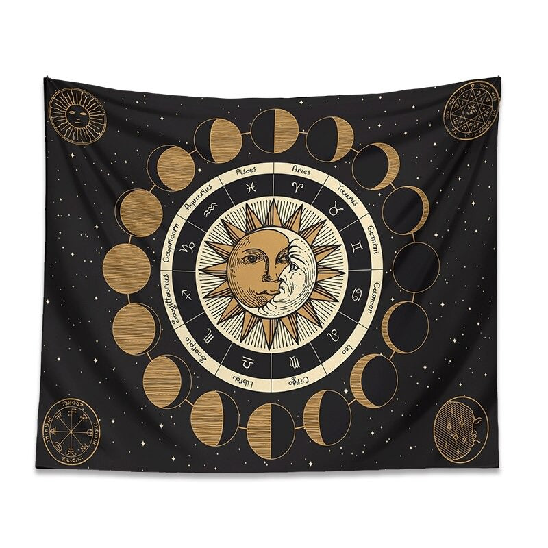 Zodiac tapestry discount