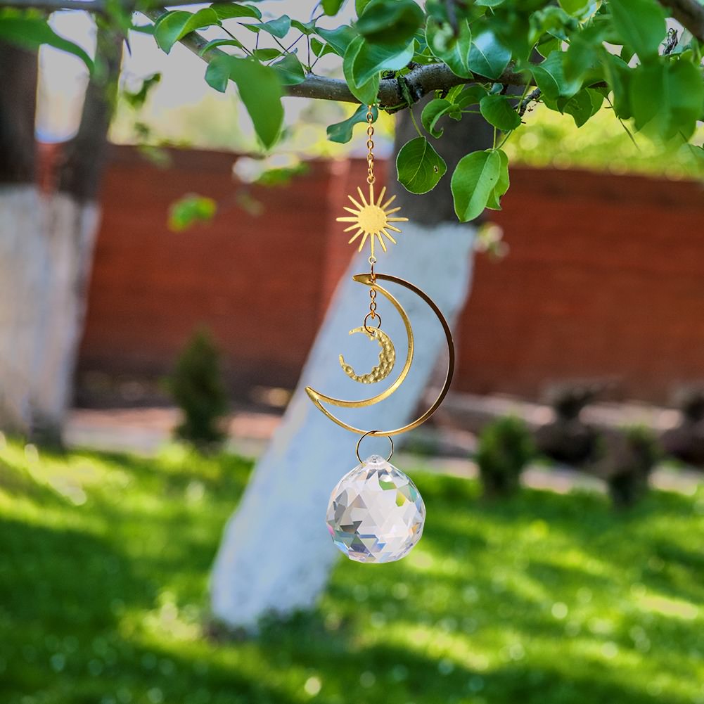 hanging sun catcher fairycore aesthetic light catcher roomtery