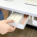 under table stationary and cosmetics storage invisible drawer roomtery