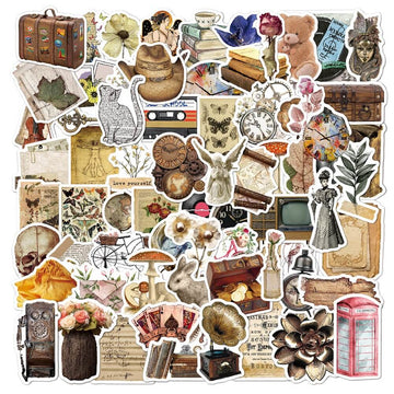 Cottagecore Aesthetic Vintage Sticker Pack