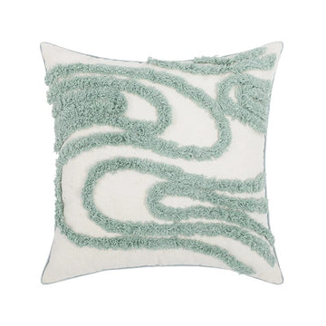 Wavy Tufted Cushion Cover