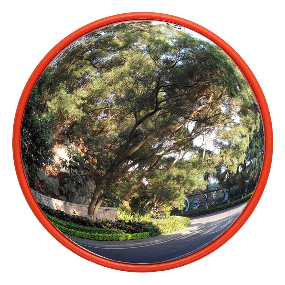 Wide Angle Decorative Traffic Mirror  Aesthetic Room Wall Decor - roomtery