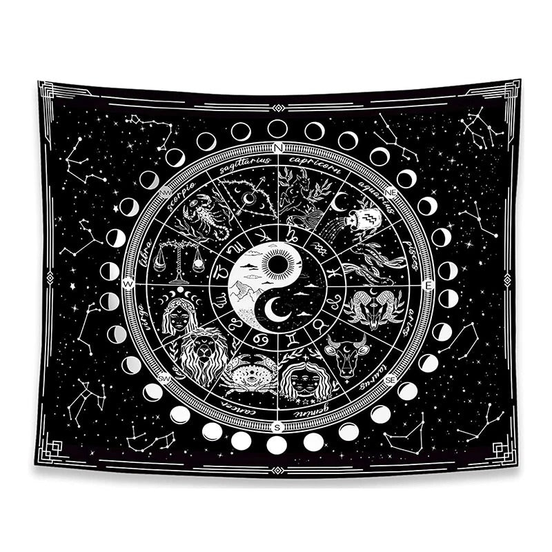 Yin yang 2024 wall tapestry